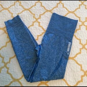 Gymshark Seamless Leggings Blueberry Marl Size M